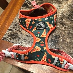 Pizza dog harness size Large
